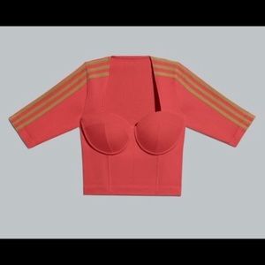 Ivy Park L Coral Crop Top